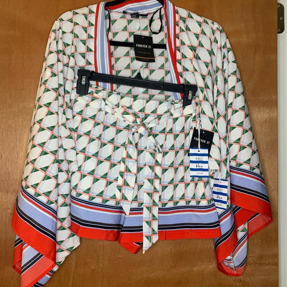 Forever 21 set (top and shorts)